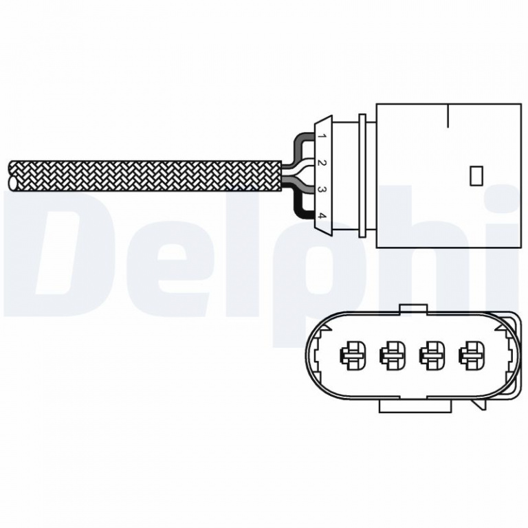 Sonda Lambda DELPHI ES20285-12B1 pentru AUDI A4 B6