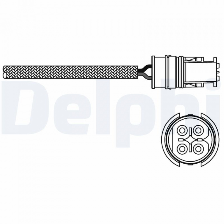 Sonda Lambda DELPHI ES20313-12B1 pentru masina MERCEDES-BENZ E-CLASS T-Model (S210) 1996 1997 1998 1999 2000 2001 2002 2003