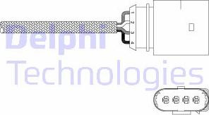 Sonda Lambda - Delphi ES20338-12B1