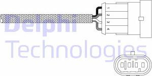 Sonda Lambda - Delphi ES20344-12B1