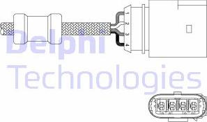 Sonda Lambda - Delphi ES20348-12B1