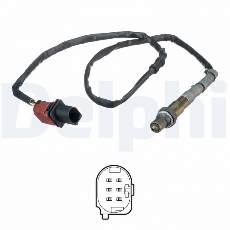 Sonda Lambda DELPHI ES20556-12B1 compatibil cu VW JETTA III (1K2) 2005 2006 2007 2008 2009 2010