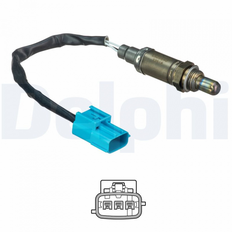 Sonda Lambda DELPHI ES20640-12B1 pentru NISSAN ALM