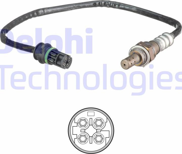 Sonda Lambda - Delphi ES20674-12B1