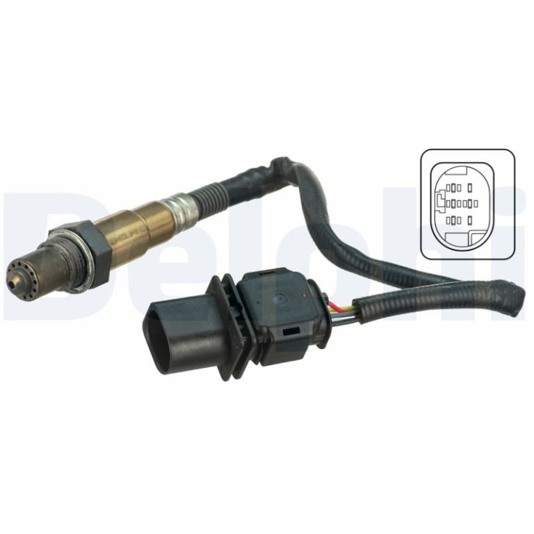 Sonda Lambda DELPHI ES20681-12B1 pentru masina PEUGEOT BOXER caroserie 2006 2007 2008 2009 2010 2011 2012 2013 2014 2015 2016