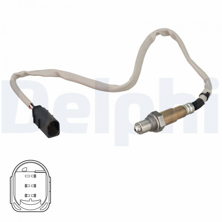 Sonda Lambda DELPHI ES21074-12B1 model MERCEDES-BENZ GLK-CLASS (X204) 2008 2009 2010 2011 2012 2013 2014 2015