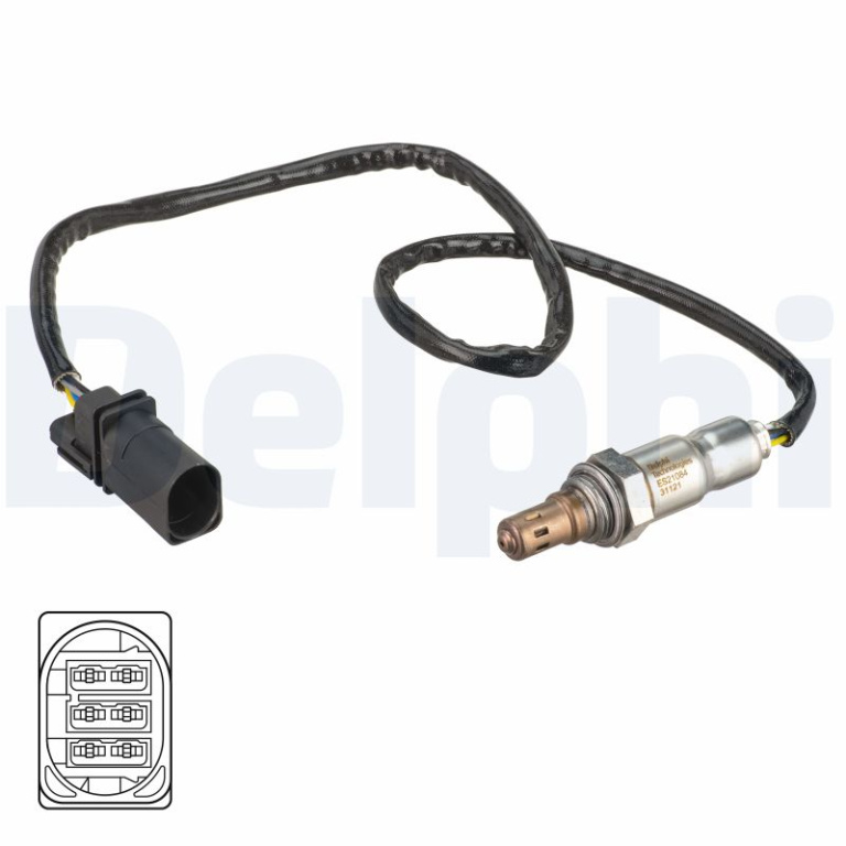 Sonda Lambda DELPHI ES21084-12B1 pentru masina FIAT PANDA (312_, 319_) 2012 2013 2014 2015 2016 2017 2018 2019 2020