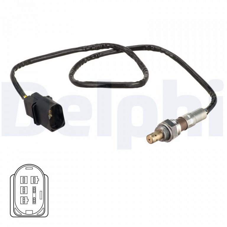 Sonda Lambda DELPHI ES21096-12B1 model VW POLO IV 