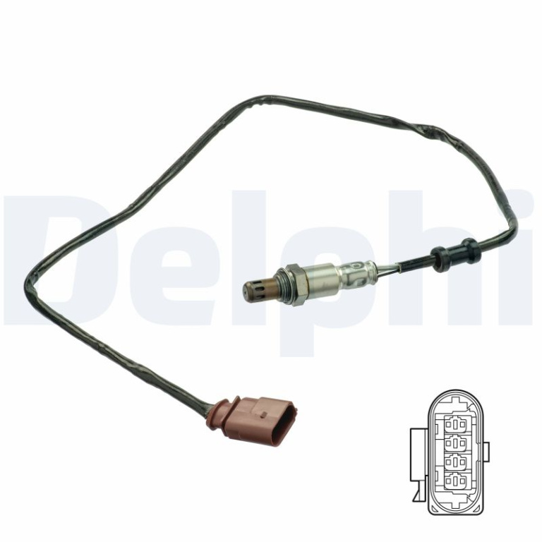 Sonda Lambda DELPHI ES21103-12B1 compatibil cu SKODA CITIGO (NF1) 2011 2012 2013 2014 2015 2016 2017 2018 2019