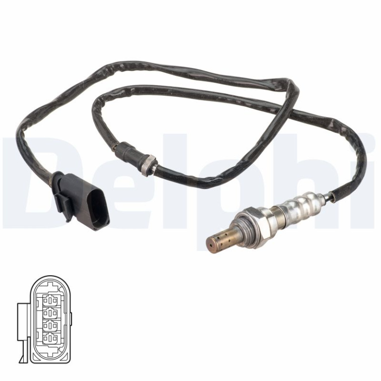 Sonda Lambda DELPHI ES21111-12B1 model SKODA FABIA II Combi (545) 2007 2008 2009 2010 2011 2012 2013 2014