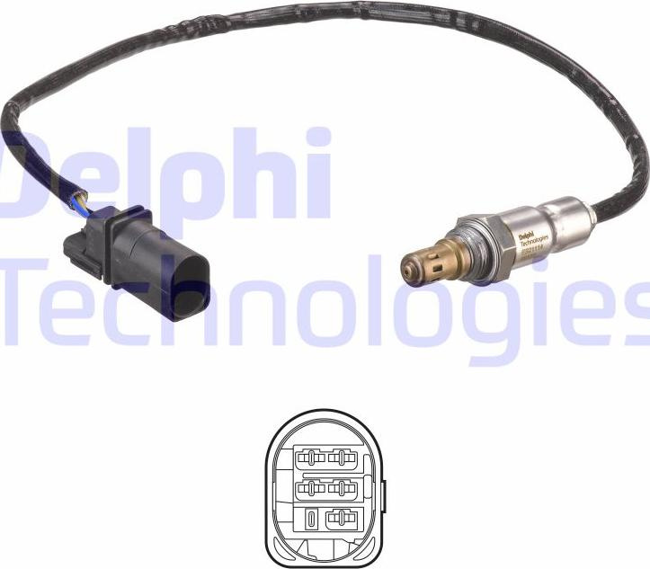 Sonda Lambda - Delphi ES21114-12B1