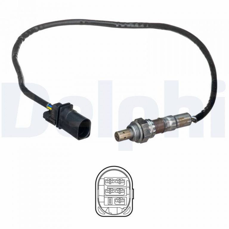 Sonda Lambda DELPHI ES21145-12B1 se potriveste la FIAT LINEA (323_, 110_) 2006 2007 2008 2009 2010 2011 2012