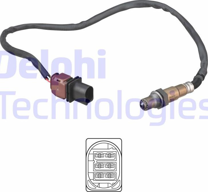 Sonda Lambda - Delphi ES21165-12B1