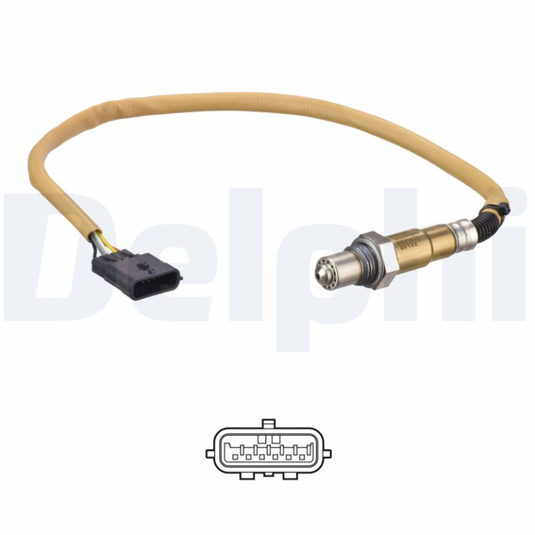 Sonda Lambda DELPHI ES21213-12B1 la masina DACIA SANDERO II 2015 2016 2017 2018 2019 2020