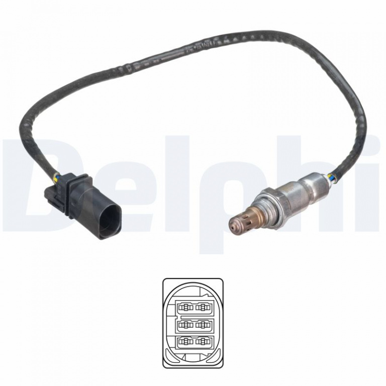 Sonda Lambda DELPHI ES21246-12B1 model SKODA FABIA