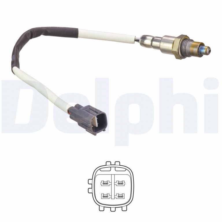Sonda Lambda DELPHI ES21254-12B1 pentru masina TOYOTA AYGO (_B4_) 2014 2015 2016 2017 2018 2019 2020 2021 2022 2023