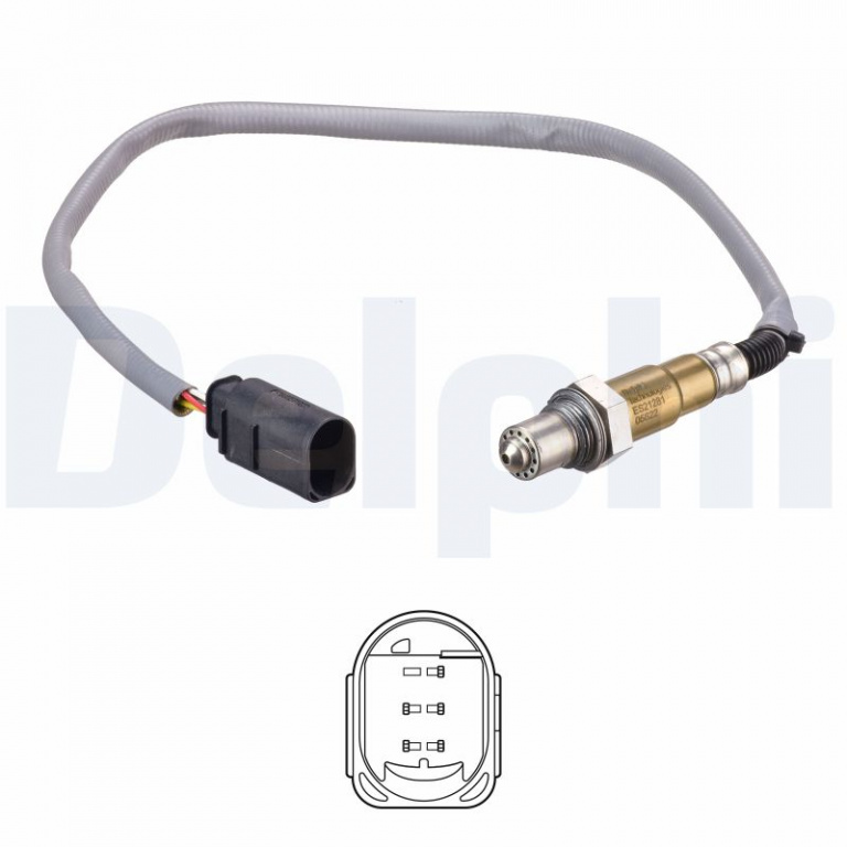 Sonda Lambda DELPHI ES21281-12B1 pentru MERCEDES-BENZ C-CLASS T-Model (S204) 2011 2012 2013 2014