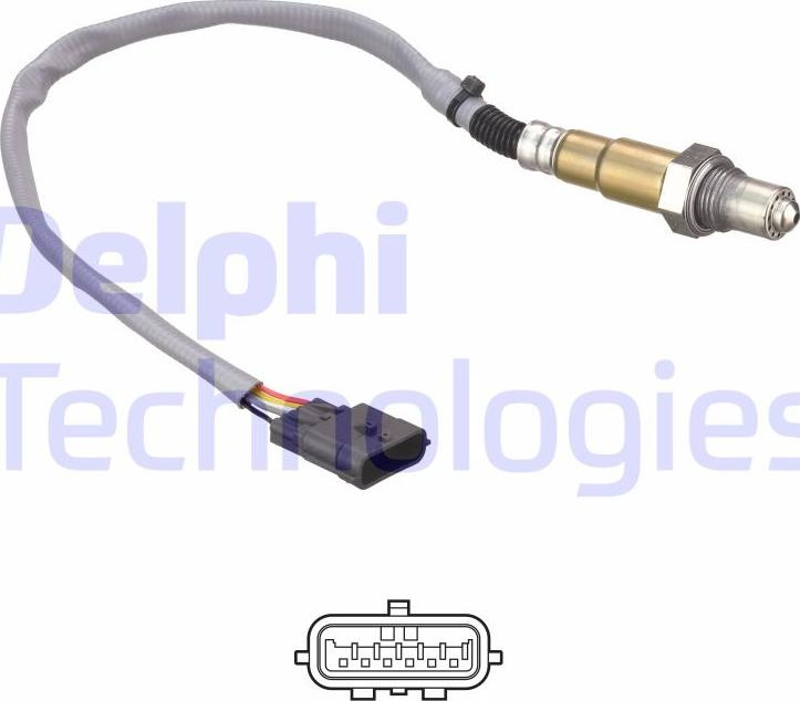 Sonda Lambda - Delphi ES21350-12B1