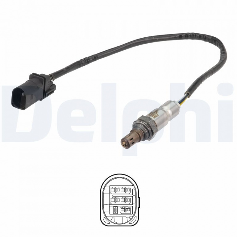 Sonda Lambda DELPHI ES21377-12B1 compatibil cu SKODA KODIAQ I (NS6, NS7, NV7) 2016 2017 2018 2019 2020 2021