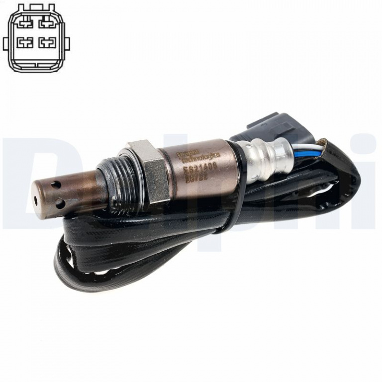 Sonda Lambda DELPHI ES21406-12B1 compatibil cu TOYOTA YARIS (_P1_) 1999 2000 2001 2002 2003 2004 2005