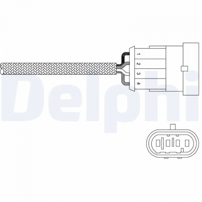 Sonda Lambda DELPHI FIAT BRAVO II (198_) 2007-2014 - ES20302-12B1