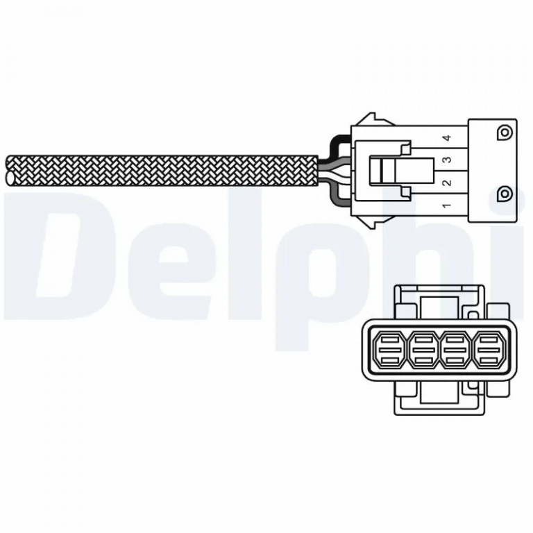 Sonda Lambda DELPHI FIAT DUCATO platou / sasiu (23