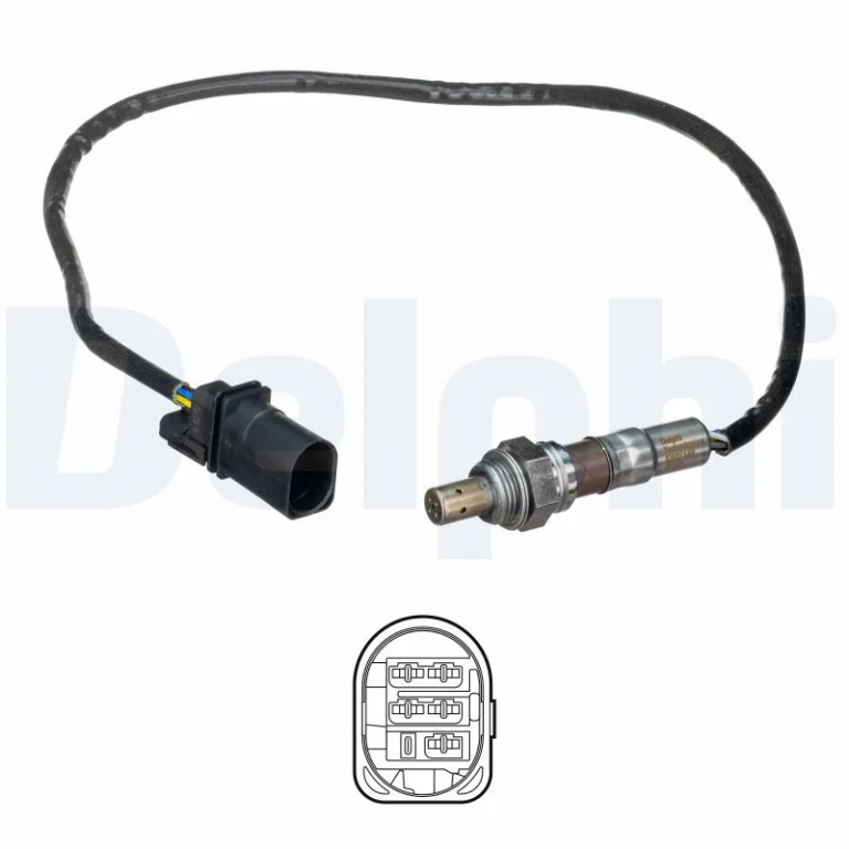 Sonda lambda Delphi FIAT FIORINO microbus (225_) 2007-2012 - ES21145-12B1