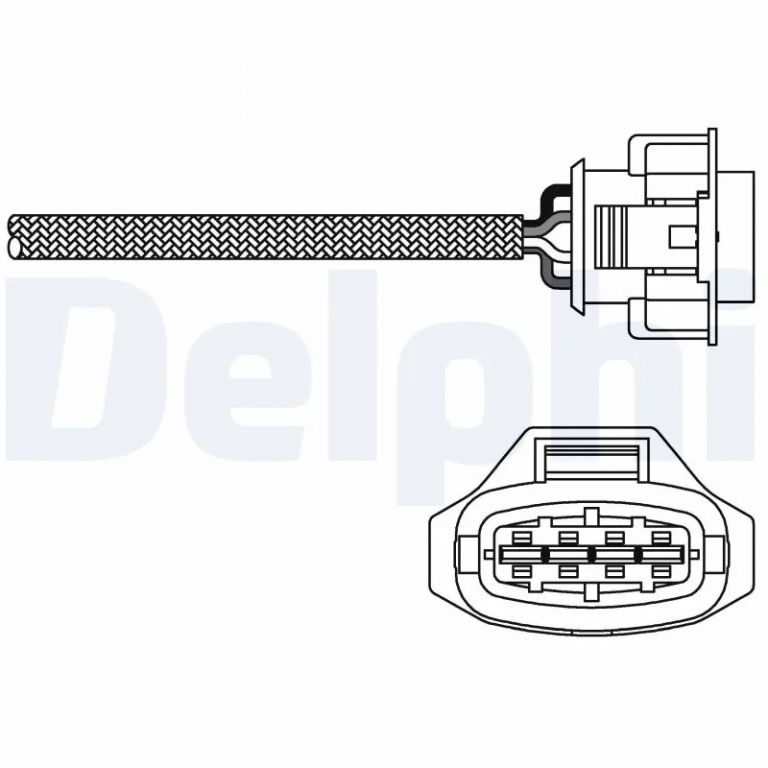 Sonda lambda Delphi FIAT STILO Multi Wagon (192_) 2005-2007 - ES10792-12B1