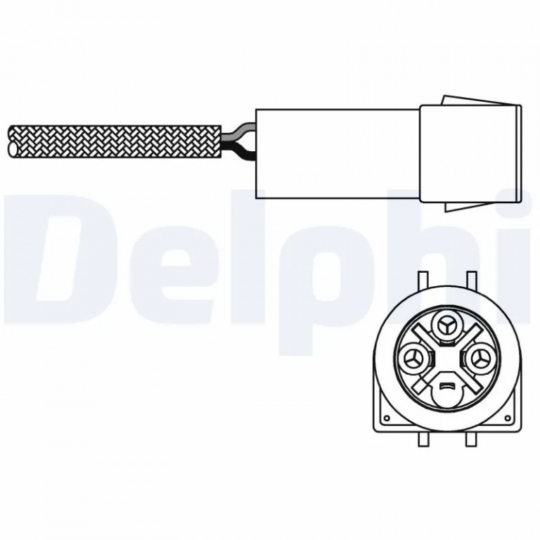 Sonda Lambda DELPHI FORD TRANSIT bus (T_ _) 1985-1