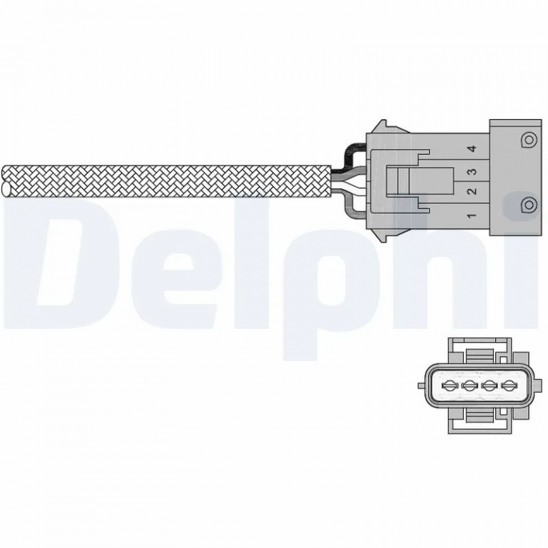 Sonda Lambda DELPHI PEUGEOT 207 (WA_, WC_) 2006-2015 - ES20258-12B1