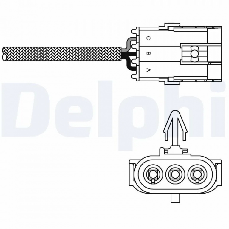 Sonda lambda Delphi RENAULT KANGOO (KC0/1_) 1997-2007 - ES10992-12B1