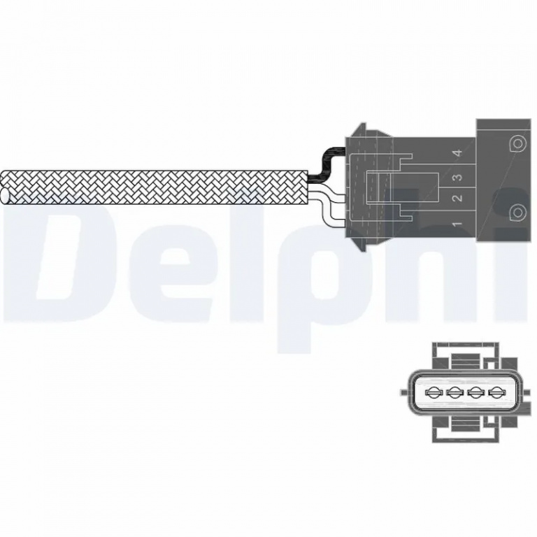 Sonda Lambda DELPHI SAAB 9-3 (YS3D) 1998-2002 - ES