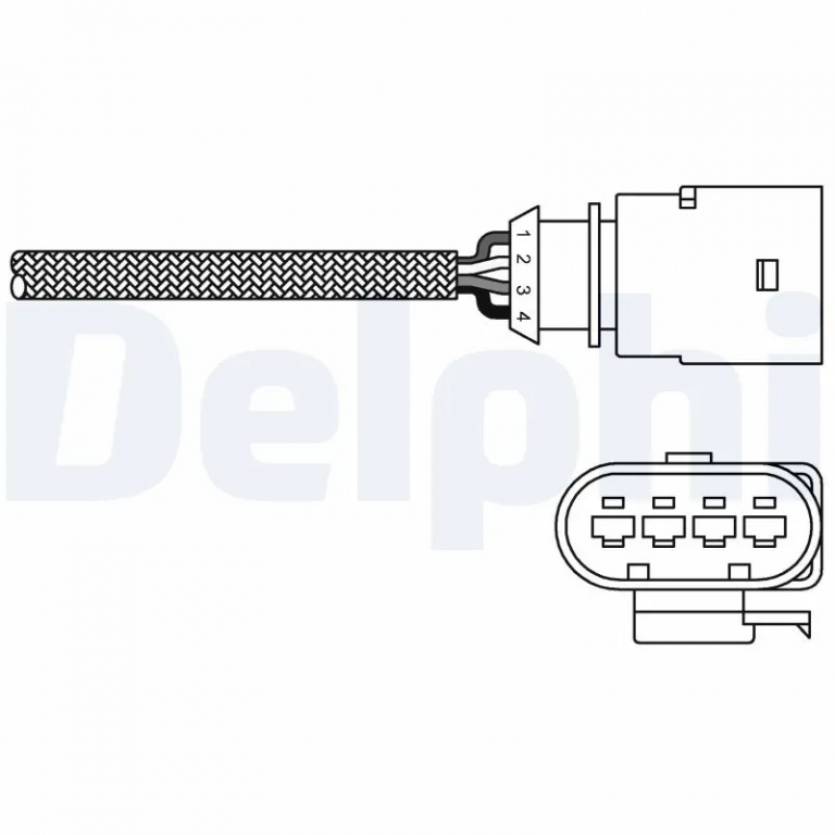 Sonda lambda Delphi SKODA FABIA I Combi (6Y5) 2003-2007 - ES20289-12B1
