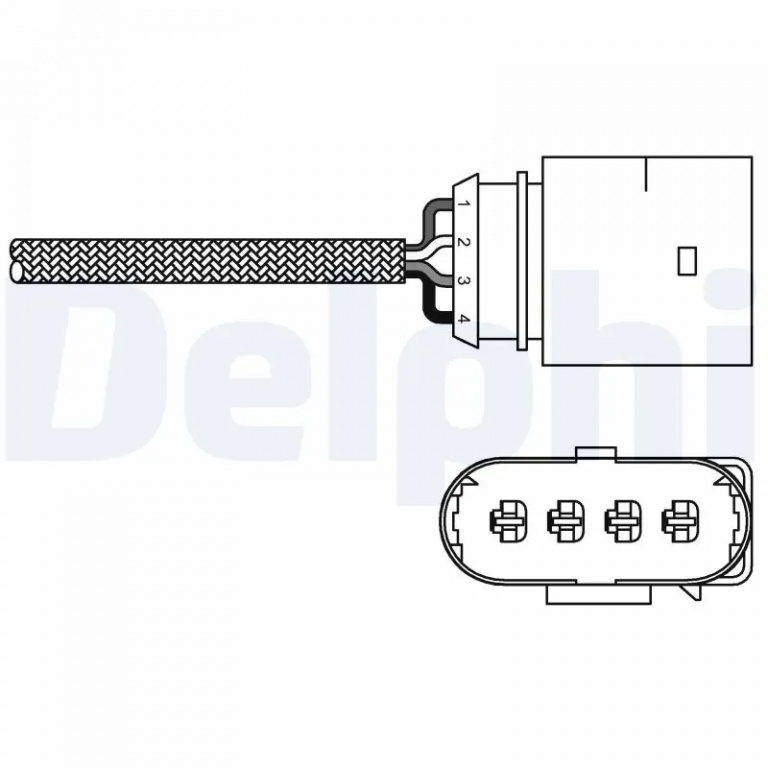 Sonda lambda Delphi VW POLO IV (9N_, 9A_) 2001-2008 - ES20286-12B1