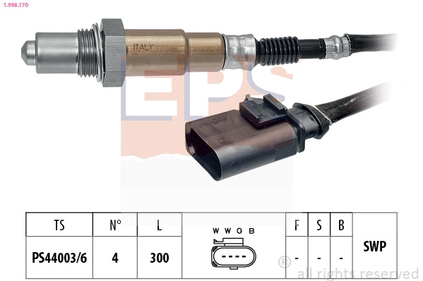 Sonda Lambda EPS 1.998.170