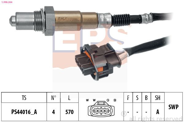 Sonda Lambda EPS 1.998.264