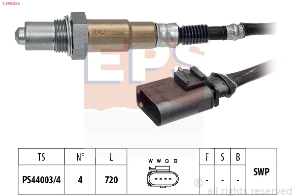 Sonda lambda EPS AUDI A6 C6 Avant (4F5) 2005-2011 - 1.998.056