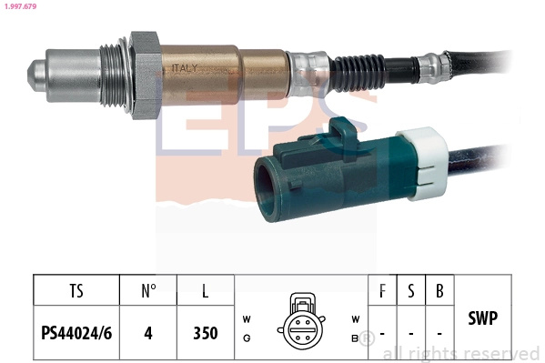 Sonda lambda EPS FORD FIESTA V (JH_, JD_) 2001-2008 - 1.997.679