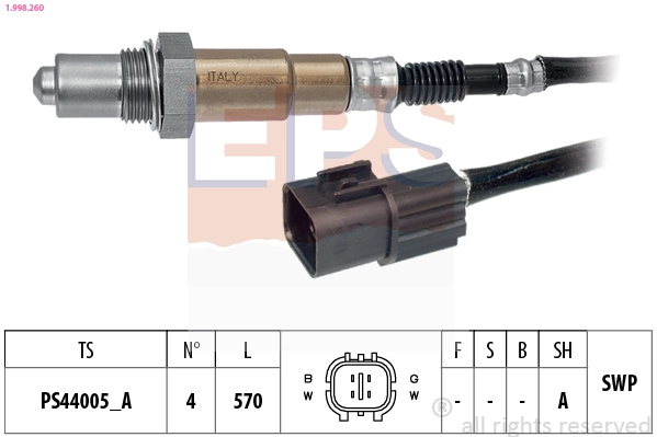 Sonda lambda EPS KIA RIO IV (YB, SC, FB) 2017-2022 - 1.998.260
