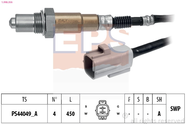 Sonda lambda EPS MITSUBISHI ASX (GA_W_) 2010-2015 - 1.998.356