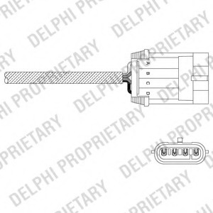 Sonda lambda # ES11061 12B1 # DELPHI