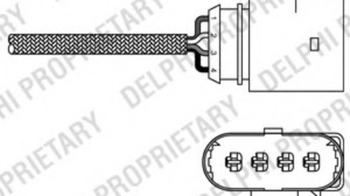 Sonda lambda ES20286-12B1 DELPHI pentru Vw Lu