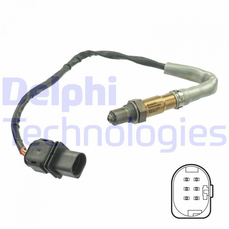 Sonda Lambda # ES21124 12B1 # DELPHI