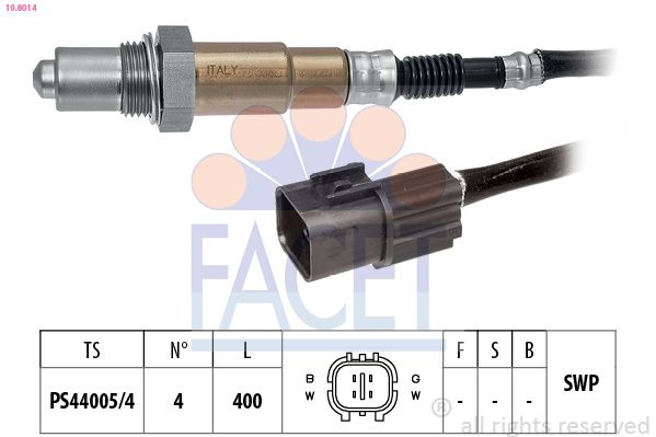 Sonda Lambda FACET 10.8014