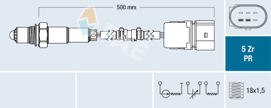 Sonda Lambda FAE 75038