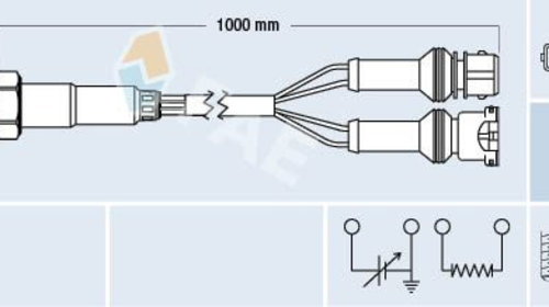 Sonda Lambda FAE 77124