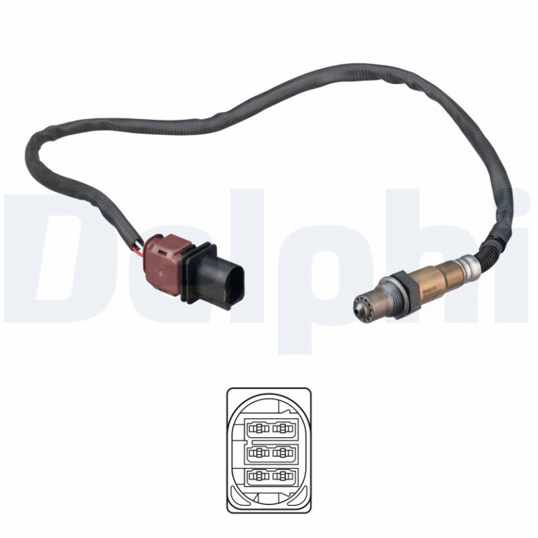 Sonda Lambda fata (ES21165-12B1 ES2116512B1 DELPHI) FORD ECOSPORT|FIESTA