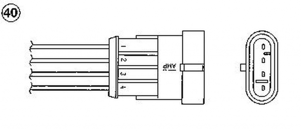 Sonda Lambda FIAT DOBLO microbus 263 152 NGK OZA675-EE1