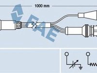 Sonda Lambda FIAT PANDA 141A FAE 77107