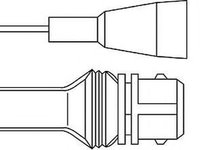 Sonda Lambda FIAT PANDA Van 141 BERU OZH037